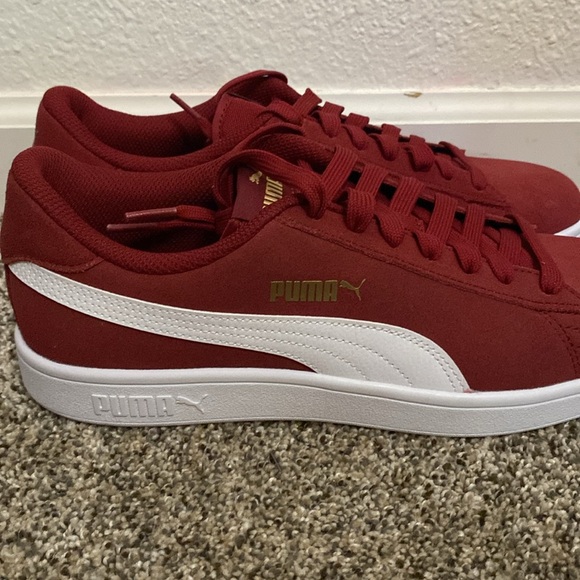 Men's size 9.5 Maroon pumas NEW - Picture 4 of 6